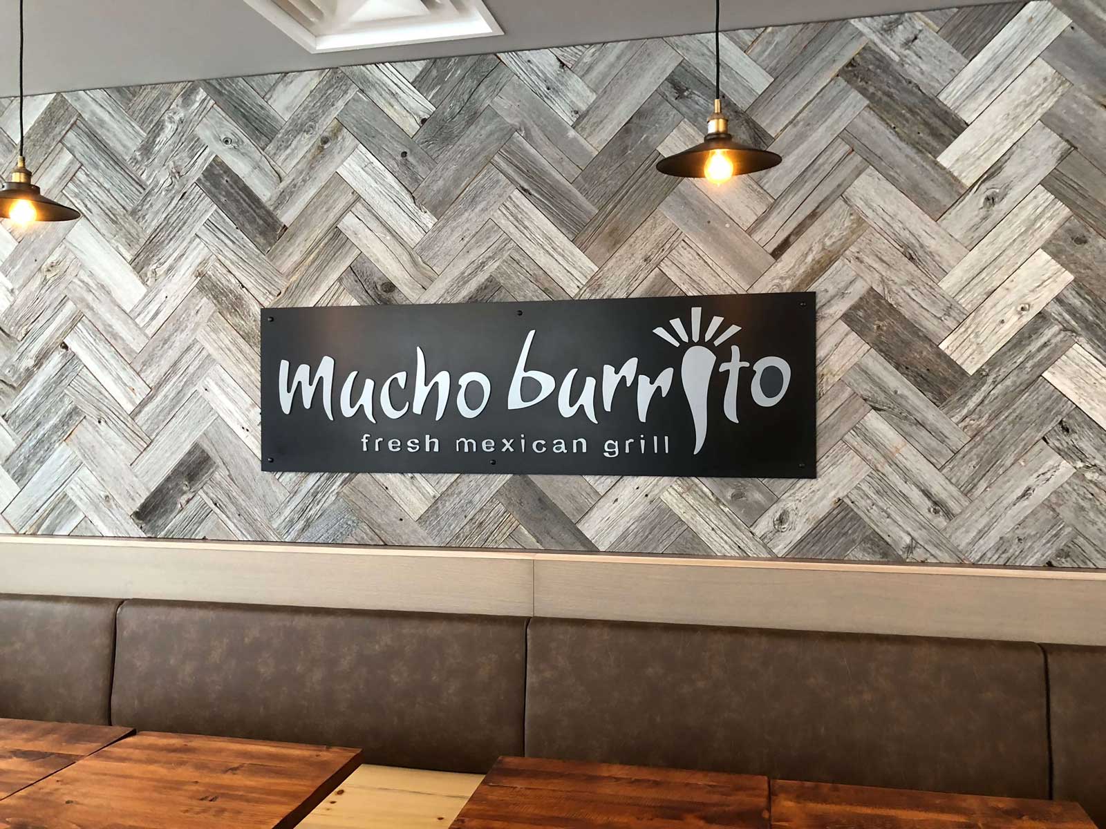 mucho burrito franchise sign