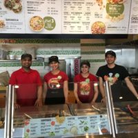 employees at mucho burrito Mexican food franchise
